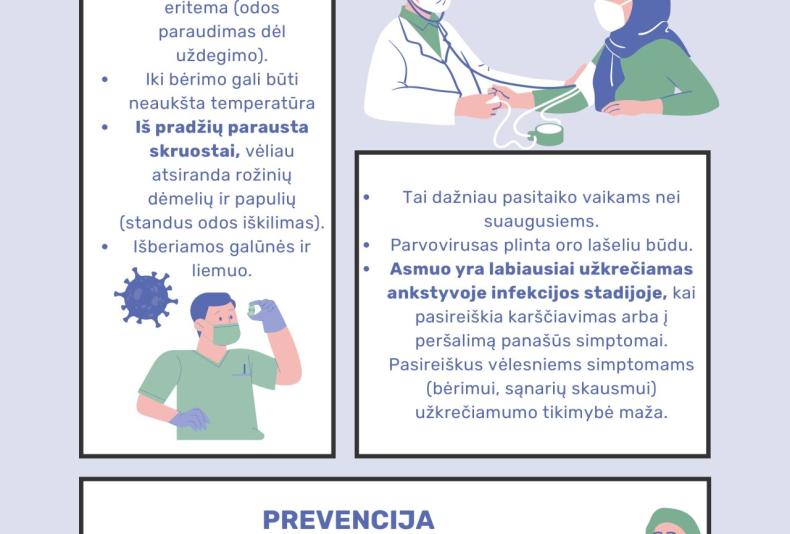 KVIEČIAME SUSIPAŽINTI SU NAUJIENLAIŠKIU APIE PARVOVIRUSINĘ INFEKCIJĄ