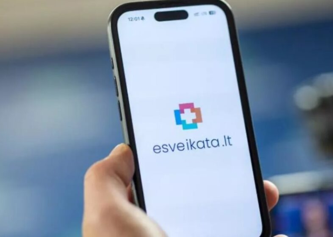 NUO ŠIOL „E. SVEIKATA“ PACIENTAMS – IR MOBILIOJOJE PROGRAMĖLĖJE